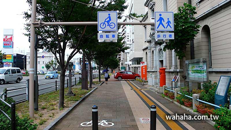 日本隨手拍：下關的自行車道