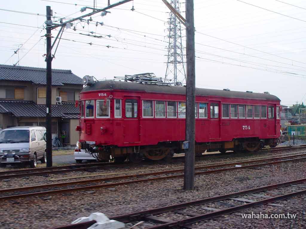 怒濤更新之路面電車(1)：名古屋鐵道 754 號車