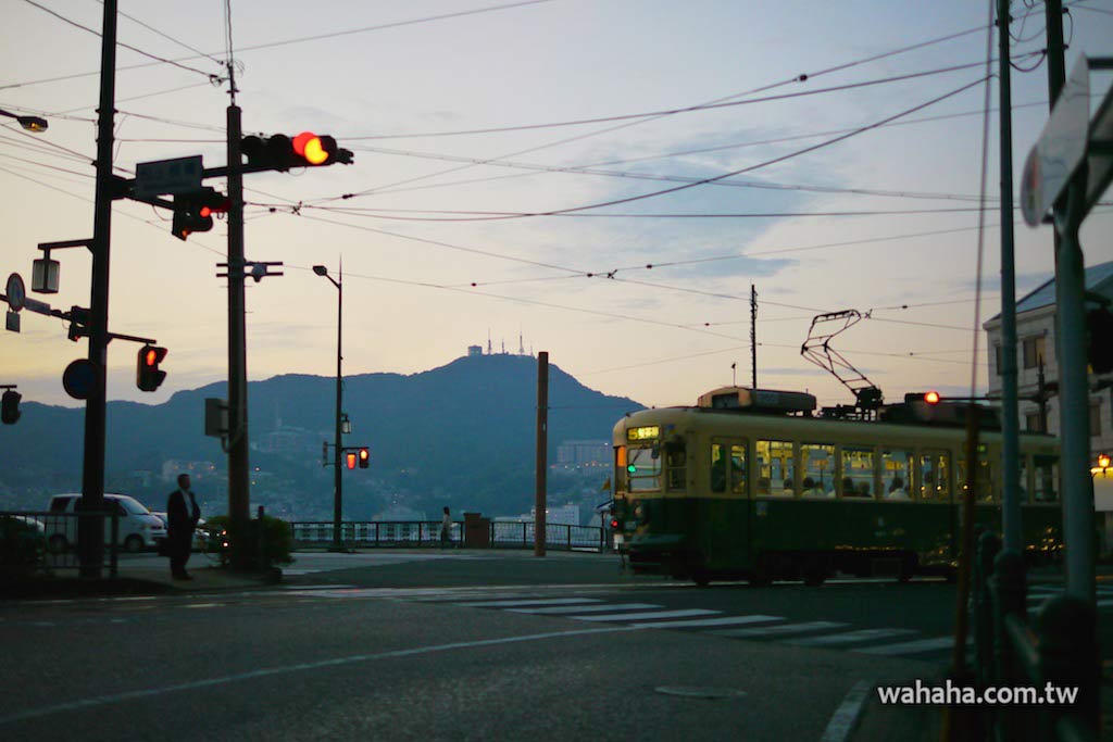 怒濤更新之路面電車(67)：車窗外的風景，長崎稻佐山